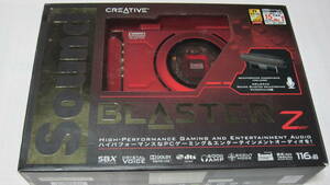 ☆Creative サウンドカード PCI Express Sound Blaster Z 再生リダイレクト対応 24bit/192k SB-Z 付属品完備