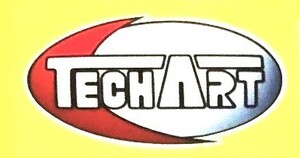 数量限定セール品　 PORSCHE　　TECHART ロゴ　　ステッカー