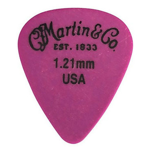 Martin 18AP5121 Purple 1.21mm ピック 12枚セット〈マーティン〉