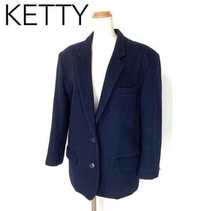 W4291*最高級☆KETTY ケティ ピンクハウス☆ジャケット☆紺ネイビー