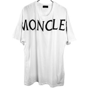 MONCLER(モンクレール) MAGLIA GIROCOLLO LOGO Shortsleeve T Shirt (white)