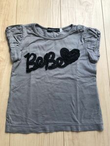 ＊BeBe/べべ⌒★ロゴTシャツ⌒★90cm