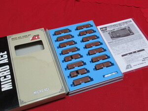 MICRO ACE マイクロエース A-3551 ワム80000 280000番台 量産車・茶色 15両セット 管理6R0213G-D5