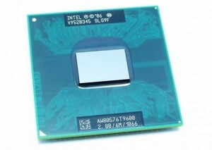 Intel Core 2 Duo T9600 SLB47 2C 2.8GHz 6MB 35W Socket P AW80576GH0726M 国内発