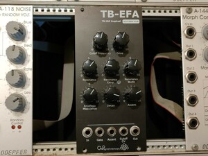 GE0SYNC TB-EFA 303 VCF-ENV-VCA　TB-303フィルターユーロラック モジュラーシンセ