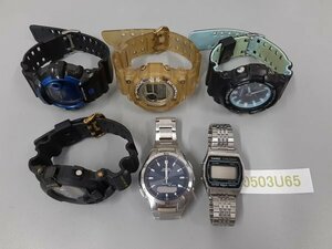 0503U65　時計　腕時計　ジャンク品　おまとめ　CASIO カシオ　G-SHOCK　Wave ceptor　など