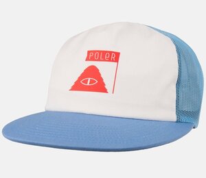 Poler Summit Trucker Hat Cap Bruin Blue キャップ 