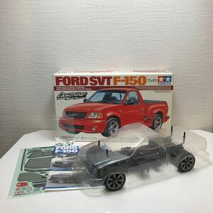 売切！１円スタート！タミヤ TAMIYA 1/10 電動RC ピックアップ フォード SVT F-150 ライトニング TL-01 4WD シャーシ 絶版 ラジコン