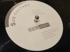 NEW ORDER / SUB-CULTURE 12インチ•レコード