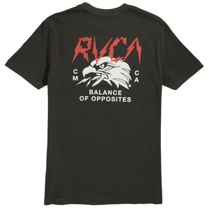 RVCA Parker T-Shirt Pirate Black M Tシャツ