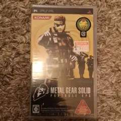 【新品PSP】METAL GEAR SOLID PORTABLE OPS