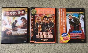 送料込！海外映画　3本セット　ハングオーバー　トロピック・サンダー　ミスタービーン　中古良品　定形外郵便発送