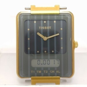 TISSOT ティソ Twotimer D372667KX デジアナ／QZ クォーツ／現状品☆１円～