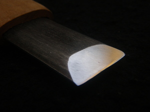 八分　彫刻刀　鎌倉刀　24㎜　かまくら型　日本製　Japan