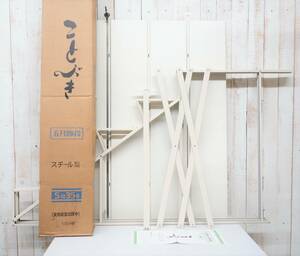 伝統工芸　工芸美術＊五月人形　端午の節句 　五月飾段　飾棚　置台＊モデル名　ことぶき　寿＊スチール製　5段35号＊スナップ式　簡単組立