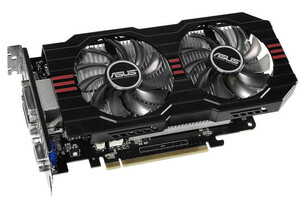 Asus GTX750Ti-OC-2GD5グラフィックボード NVIDIA GTX 750 Ti GDDR5 2GB 動作確認済み、補助電源必要6pin