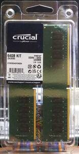 【新品・未開封】Crucial DDR4 3200MHz 32GB×2 CT2K32G4DFD832A