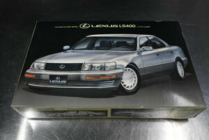 Qm507 絶版 旧キット 1990年製 Fujimi 1:24 Inch-up Lexus LS400 インチアップ 初代 レクサス 旧車 80サイズ