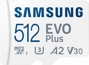 サムスン(SAMSUNG) Samsung microSDカード 512GB EVO Plus microSDXC UHS-I U3 Nintendo Switch 最大転送速度130MB/秒 MB-MC512