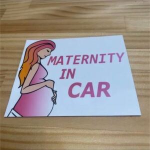 MATERNITY IN CAR 01 マグネットステッカー 301 #oFUMI