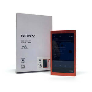 tu103　SONY　ソニー ウォークマン Aシリーズ 16GB NW-A55HN　ハイレゾ対応　トワイライトレッド　※中古