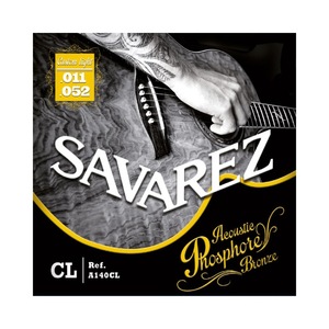 サバレス アコギ弦 SAVAREZ A140CL Phosphore Bronze Custom Light アコースティックギター弦