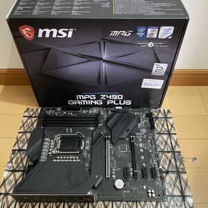 MSI マザーボード MPG Z490 GAMING PLUS