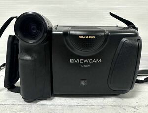 ■希少レア■ SHARP 8VIEWCAM VL-EL320 8mmビデオカメラ シャープ ビューカム カメラ アンティーク ヴィンテージ レトロ ジャンク