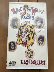 VHS　ROD STEWART & FACES　LAST CONCERT