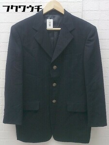 ◇ john pearse ジョンピアース シングル 3B 長袖 テーラード ジャケット サイズ88A3 ネイビー メンズ