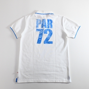 A3 PAR72 フィドラ 白 半袖ポロシャツ メンズM