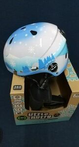 【現品のみ】SNOW & BIKEヘルメット XSサイズ