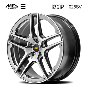 送料無料 マルカサービス RMP 025SV 7J-18 +40 5H-114.3 (18インチ) 5H114.3 7J+40【4本セット 新品】