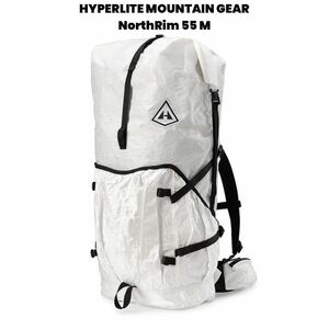 格安！HYPERLITE MOUNTAIN GEAR ハイパーライトマウンテンギア NorthRim 55 ノースリム 55 サイズM 新品未使用品！ ULキャンプ ザック