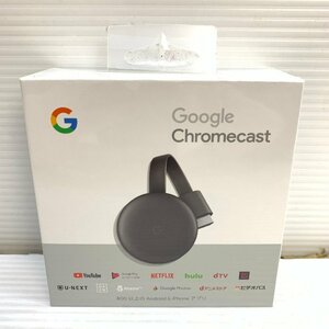 MIN【未使用品】 MSMK Google Chromecast GA00439-JP グーグル クロームキャスト 〈96-240427-KS-35-MIN〉