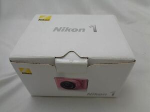 【同梱可】中古品 家電 カメラ 動作品 Nikon 1 J1 ピンク ボディ、レンズ ダブルズームキット ミラーレス一眼