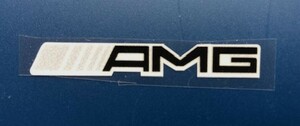 数量限定セール品　 ///AMG 　　黒灰系ロゴ　ミニステッカー