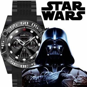 【定価15万】公式スターウォーズ特別限定モデル ダースベーダー 世界限定1977本 100m防水 セイコー製ムーブ搭載 メンズ INVICTA