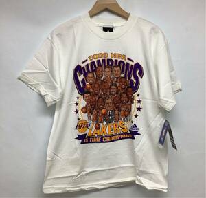 adidasアディダスNBAレイカーズLAKERSチャンピオンTシャツS新品