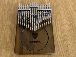 Seeds 34キー カリンバ 親指ピアノ サムピアノ C調