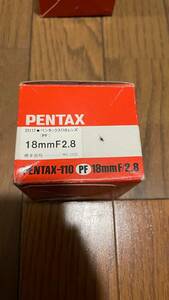 ペンタックス 110レンズ PF 25117 18mm F2.8 
