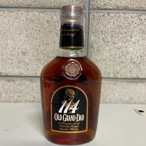 古酒 未開封 OLD GRAND DAD 114 オールド グランダッド 114 ウイスキー バーボン 750ml 57％