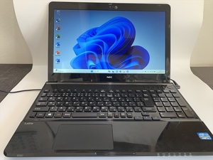 【1円スタート！】NEC Lavie PC-LS350MSB（Windows11 Home/ i3-3120M / SSD 2.0TB/ Microsoft Office Professional 2021 ）