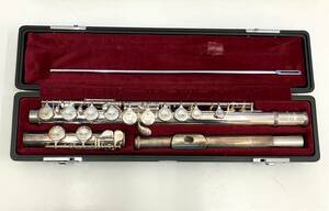 #1306　YAMAHA/ヤマハ　YFL211S　フルート　ハードケース付き　管楽器　現状品