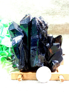 AAA級【魔除け】☆天然モリオン黒水晶クラスター179C6-81C01b