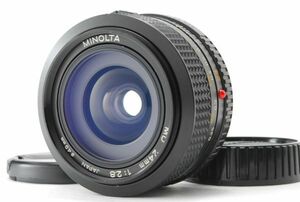 #2513◆送料無料◆MINOLTA ミノルタ New MD 24mm F2.8 広角 単焦点レンズ