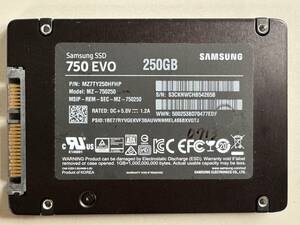 SAMSUNG【動作確認済み】SSD 250GB 0713 