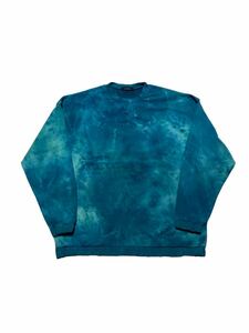 RAGE BLUE タイダイ ブリーチデザイン スウェットシャツ フリーサイズ【902】