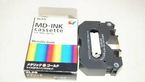アルプス ALPSインクリボン MD-INK メタリックゴールド MDC-METG