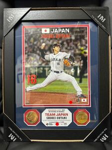 「WBC (投手)大谷翔平 シリアルナンバー入り記念メダル付きフォトミント」1,500個限定　予約受注生産品　侍ジャパン SHOHEI OHTANI